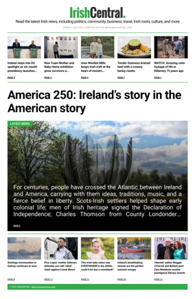 Cover of Irish Central