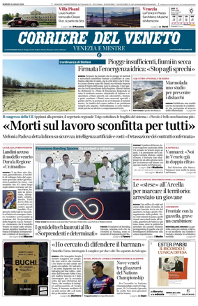 Cover of Corriere del Veneto (Venezia e Mestre)