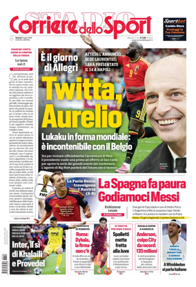 Cover of Corriere dello Sport (Campania)