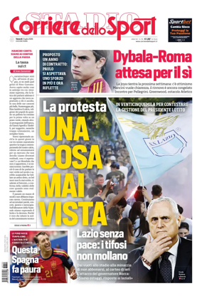 Cover of Corriere dello Sport (Roma)