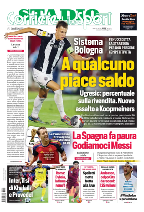 Cover of Corriere dello Sport Stadio (Bologna)