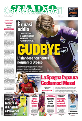 Cover of Corriere dello Sport Stadio (Emilia)