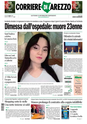 Cover of Corriere di Arezzo