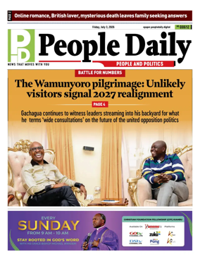 Cover of People Daily ePaper