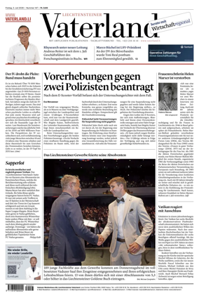 Cover of Liechtensteiner Vaterland