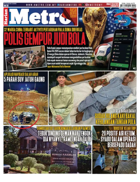 Cover of Harian Metro