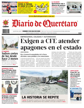 Cover of Diario de Queretaro