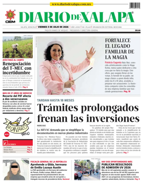 Cover of Diario de Xalapa