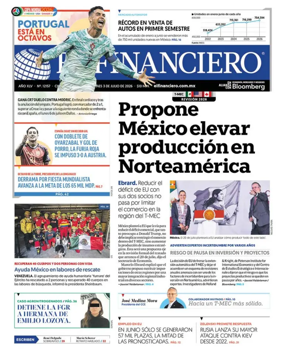 Cover of El Financiero