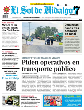 Cover of El Sol de Hidalgo