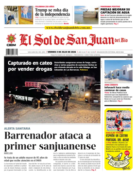 Cover of El Sol de San Juan del Rio