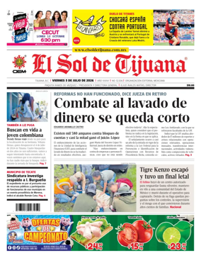 Cover of El Sol de Tijuana