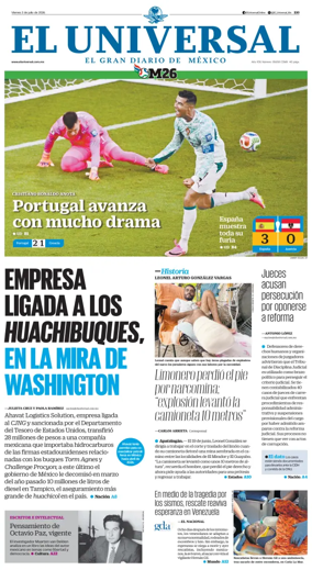 Cover of El Universal