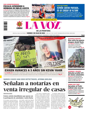 Cover of La Voz de la Frontera