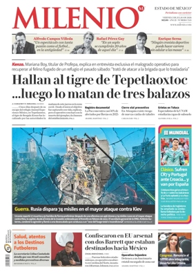 Cover of Milenio Edo de Mexico