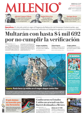Cover of Milenio Hidalgo
