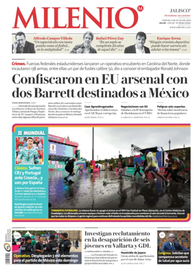 Cover of Milenio Jalisco