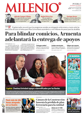 Cover of Milenio Puebla