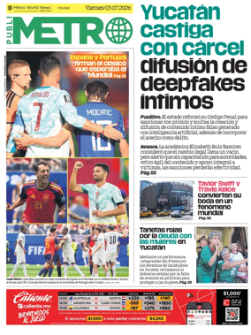 Cover of Publimetro Merida