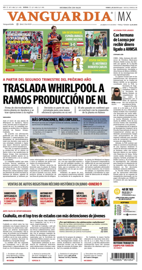 Cover of Vanguardia
