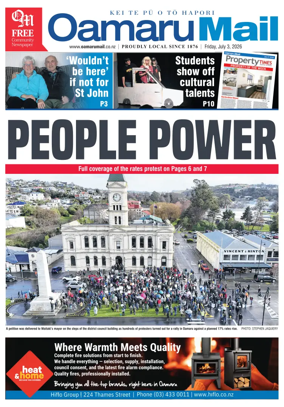 Cover of The Oamaru Mail