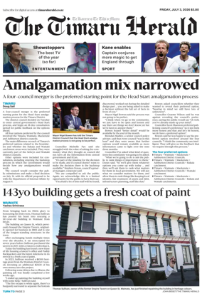 Cover of The Timaru Herald