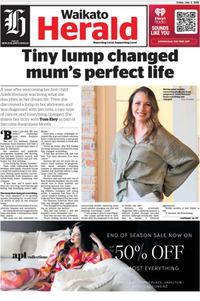 Cover of Waikato Herald