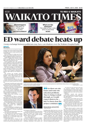 Cover of Waikato Times