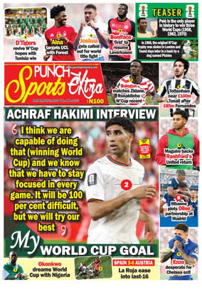 Cover of Punch Sports Extra