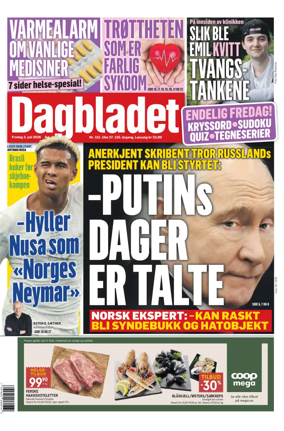 Cover of Dagbladet