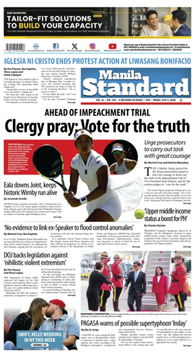 Cover of Manila Standard