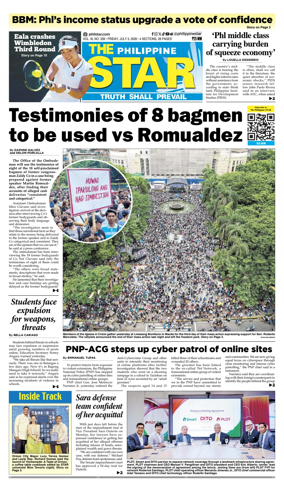 Cover of The Philippine Star