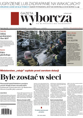 Cover of Gazeta Wyborcza