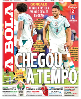 Cover of A BOLA (Portuguese)