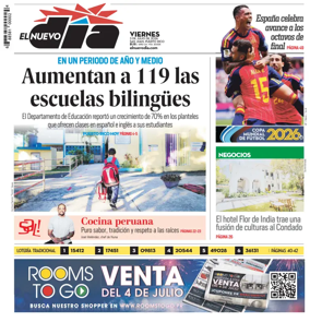 Cover of El Nuevo Dia