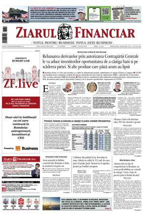 Cover of Ziarul Financiar