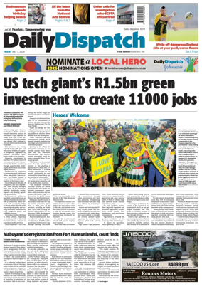 Cover of Daily Dispatch