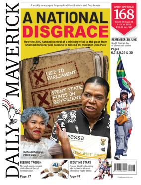 Cover of Daily Maverick