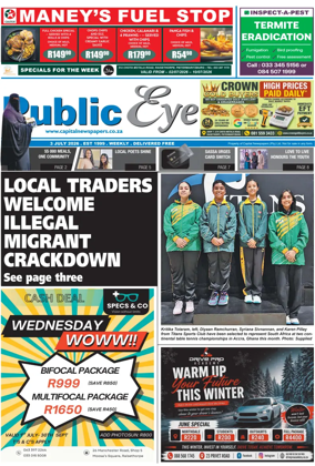 Cover of Public Eye (South Africa)