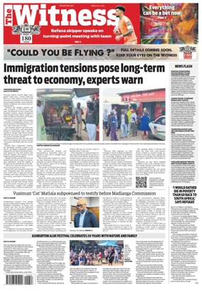 Cover of The Witness (South Africa)