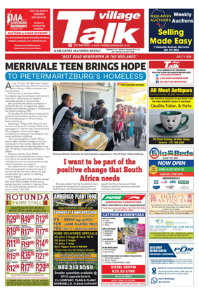 Cover of Village Talk (South Africa)