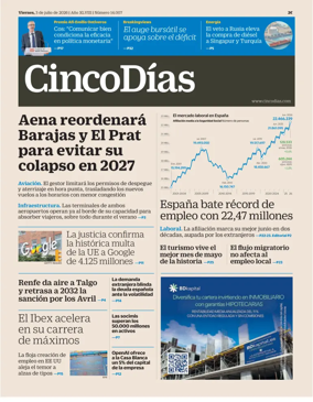 Cover of Cinco Dias