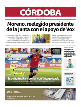 Cover of Diario Cordoba