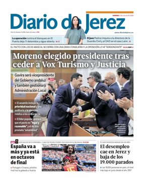 Cover of Diario de Jerez