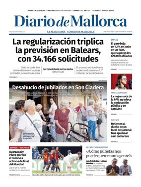 Cover of Diario de Mallorca