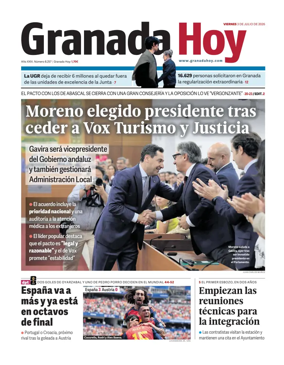 Cover of Granada Hoy