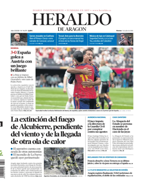 Cover of Heraldo de Aragon