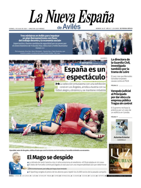 Cover of La Nueva Espana (Aviles)