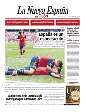 Cover of La Nueva Espana (Gijon)