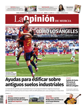 Cover of La Opinion de Murcia